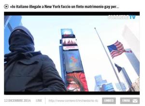 CorriereOnLine, 14 December 2014