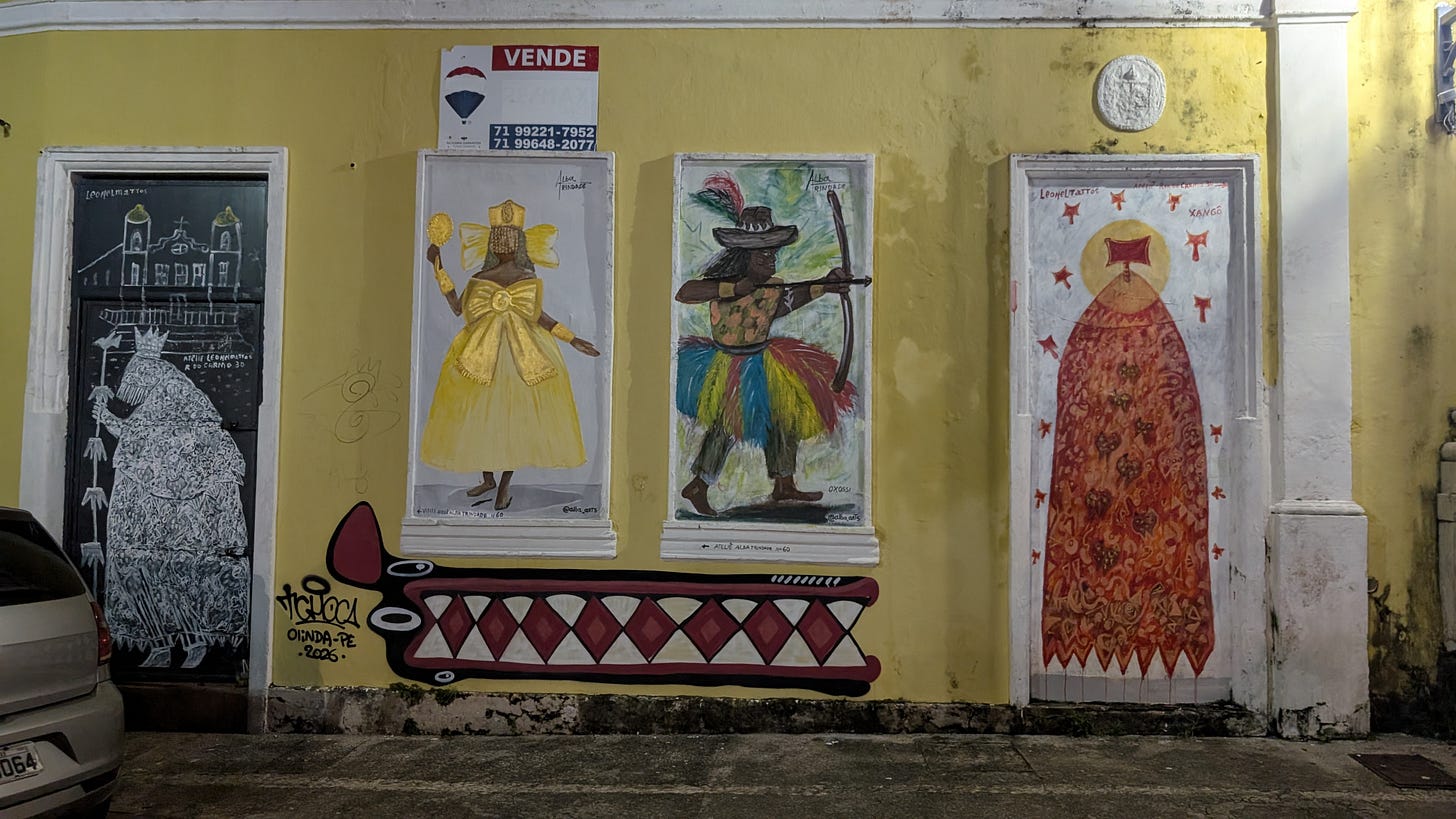 At the Church of Our Lord of Bonfim, Salvador da Bahia. | Photo by Author